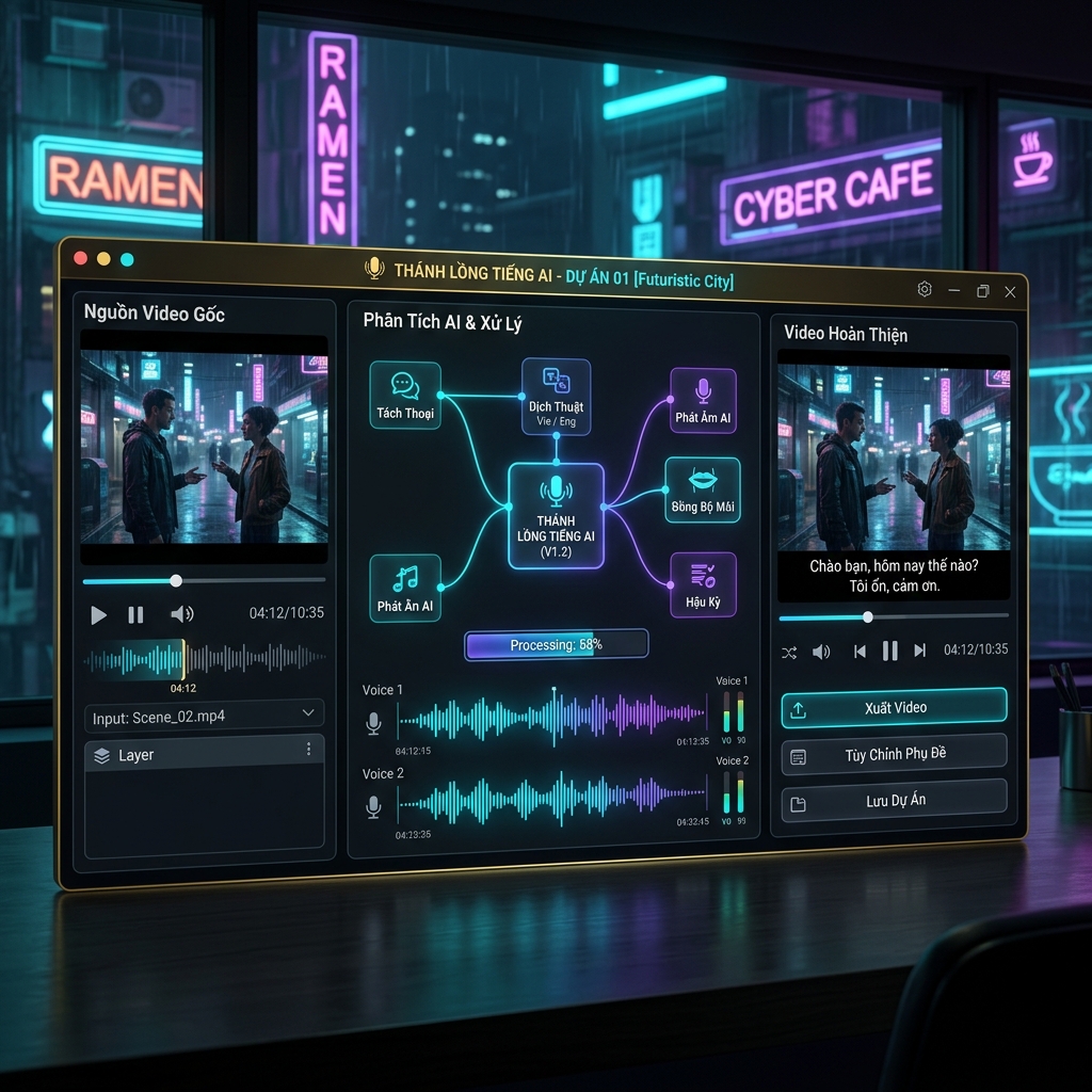 ScriptMaster AI Interface Mockup